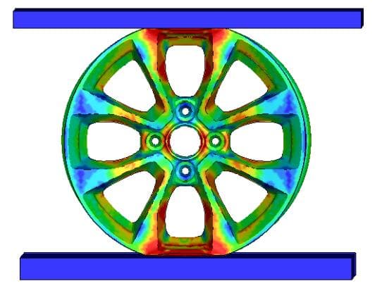 Wheel Crush — FEA Correlation